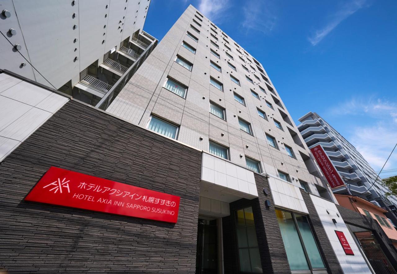Hotel Axia Inn Sapporo Susukino Ngoại thất bức ảnh