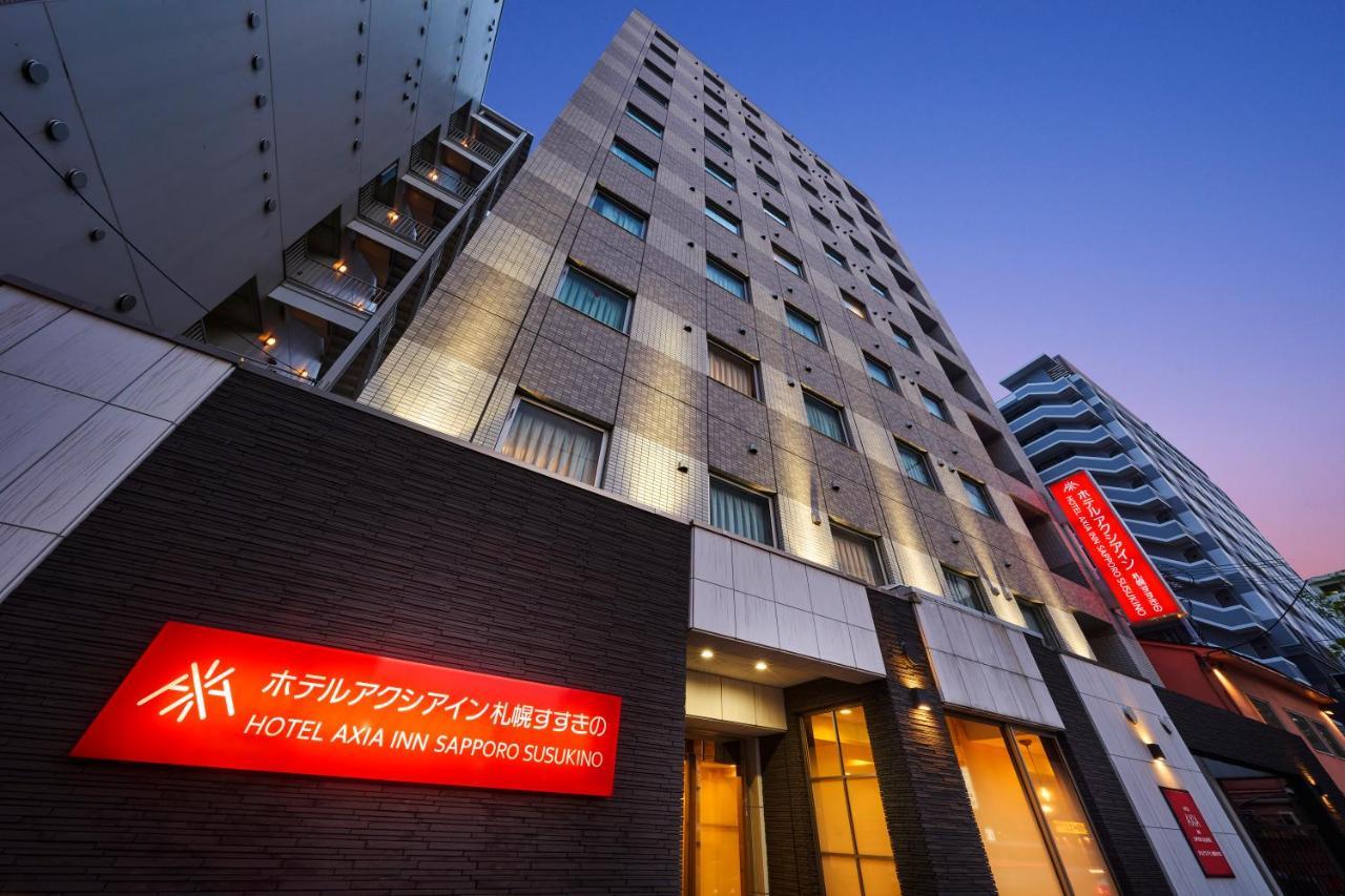 Hotel Axia Inn Sapporo Susukino Ngoại thất bức ảnh