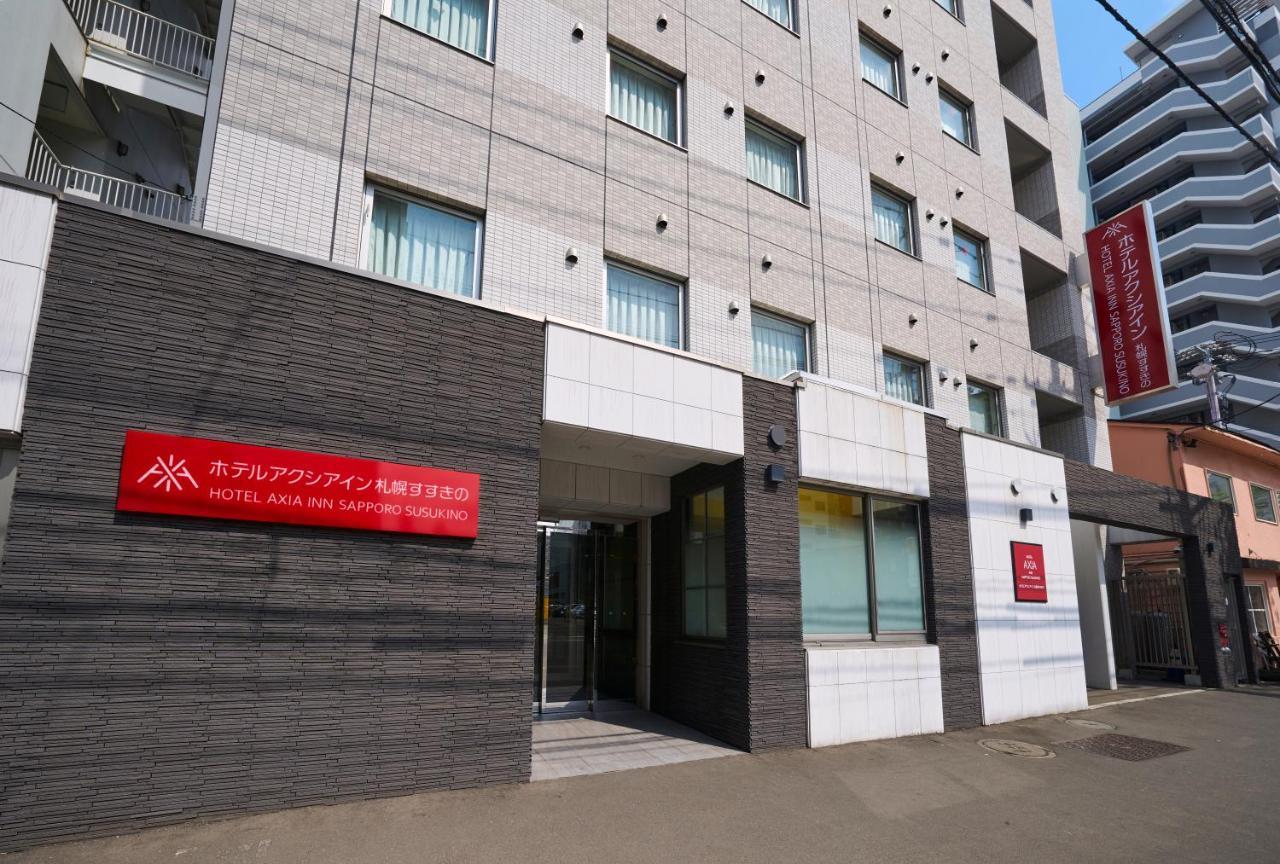 Hotel Axia Inn Sapporo Susukino Ngoại thất bức ảnh