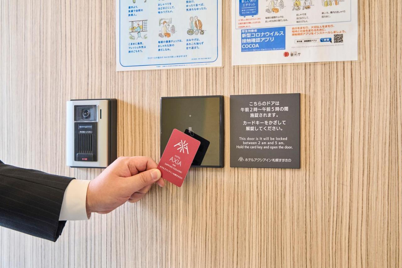 Hotel Axia Inn Sapporo Susukino Ngoại thất bức ảnh
